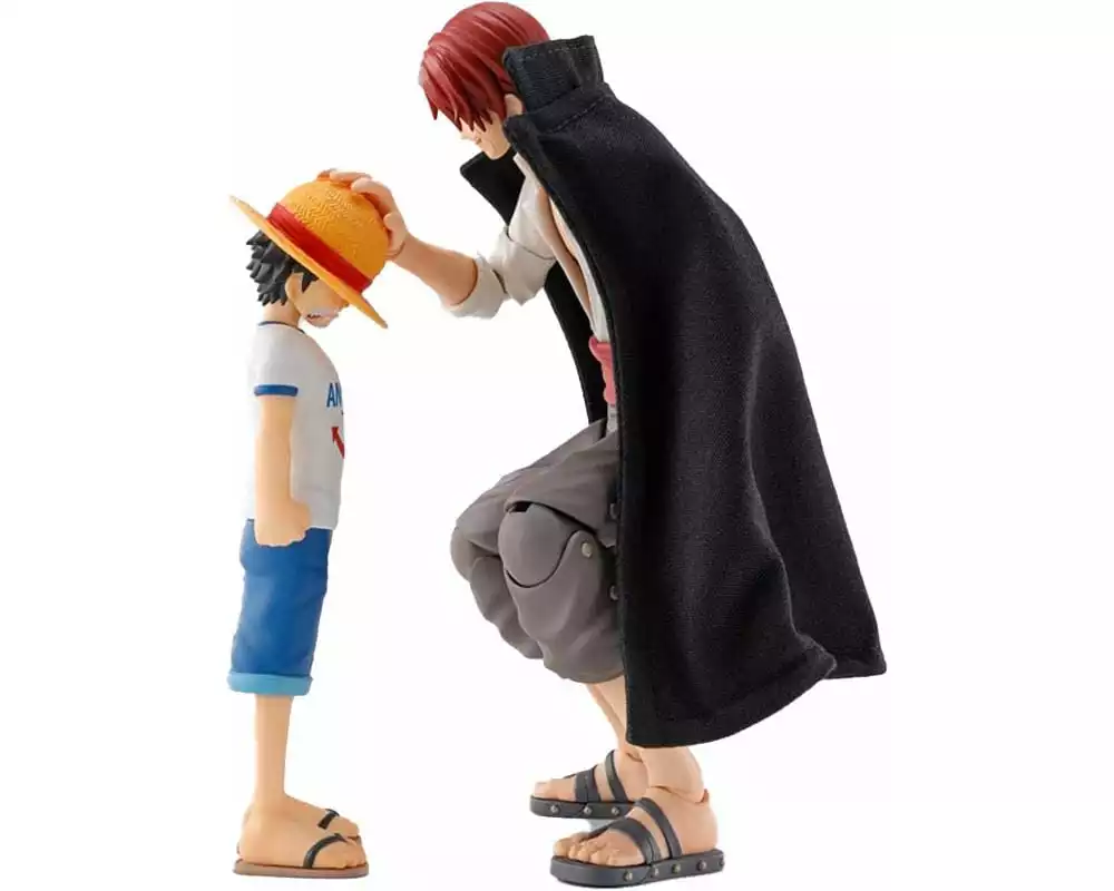 Tamashii Nations Figur One Piece Shanks & Monkey D Luffy Childhood