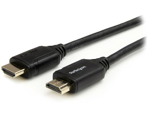 StarTech.com 10ft (3m) Premium Certified HDMI 2.0 Cable with Ethernet, High Speed Ultra HD 4K 60Hz HDMI Cable HDR10, UHD HDMI Monitor Cord