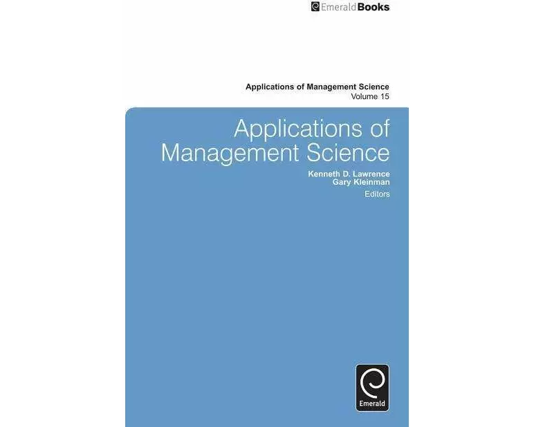 Applications of Management Science