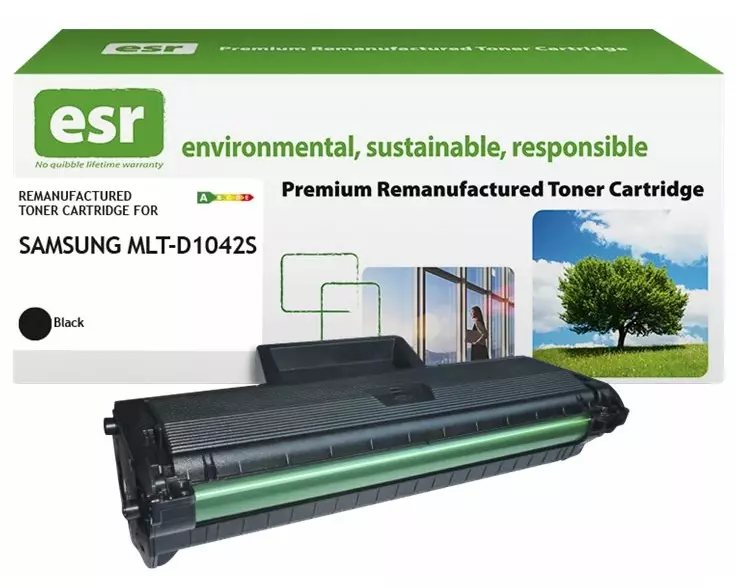 ESR Toner cartridge compatible with Samsung MLT-D1042/SU737A black remanufactured 1.500 pages