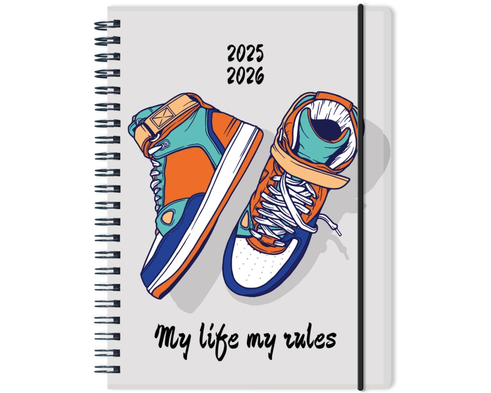 PELIKAN Schüleragenda Sneaker 25/26 300027022 1W/2S 15.5x19.9cm