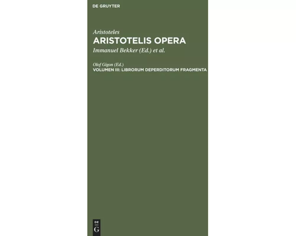 Librorum deperditorum fragmenta