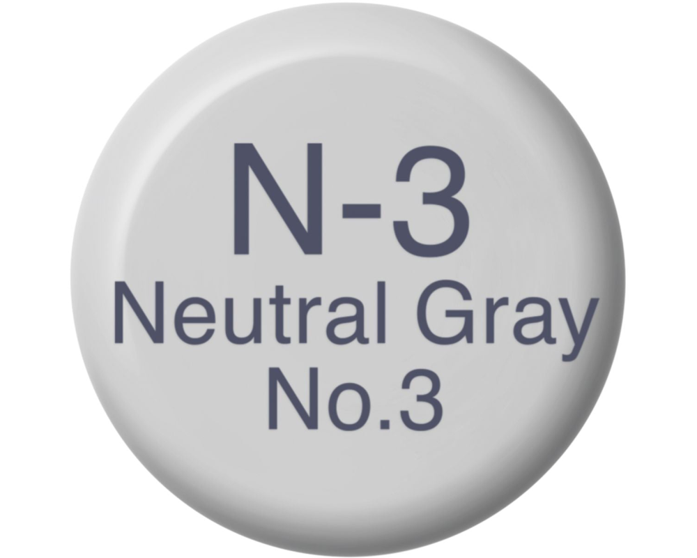 COPIC Ink Refill 2107689 N-3 - Neutral Grey No.3