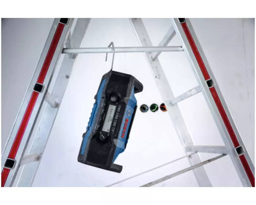 Bosch Professional Baustellenradio PRO GPB18V-3SC Blau/Schwarz