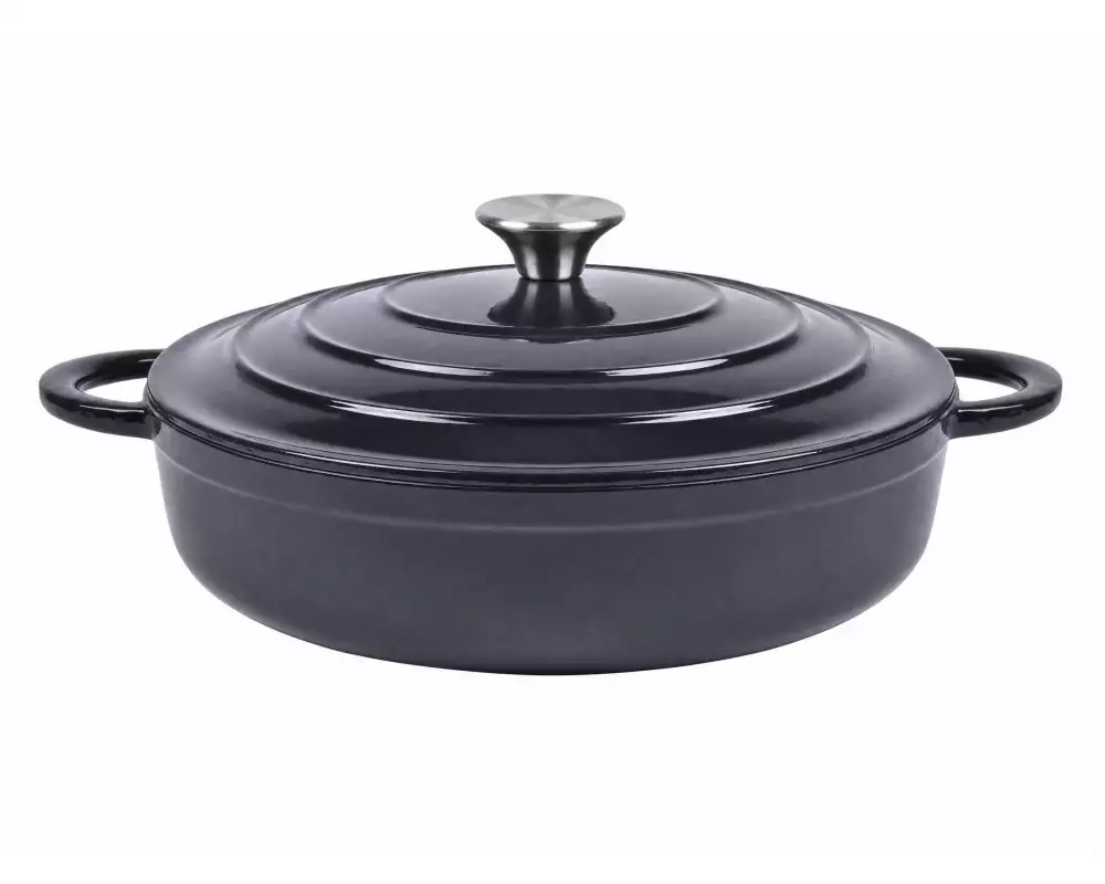 COCON Bräter Gusseisen 3.5 L, Schwarz