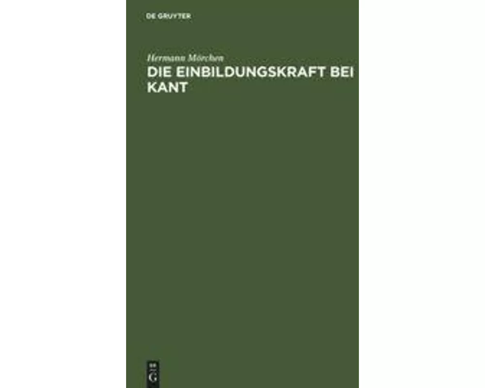 Die Einbildungskraft bei Kant
