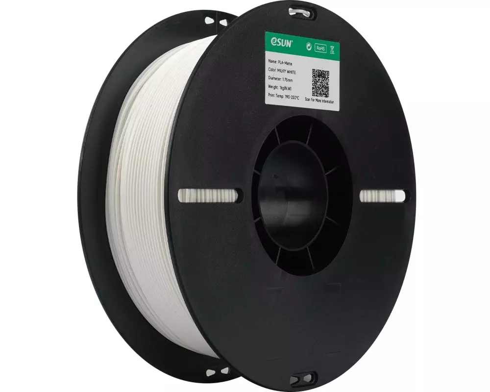 eSun Filament eSun, Filament , PLA MT175, Milchweiss 1.75 mm 1 kg