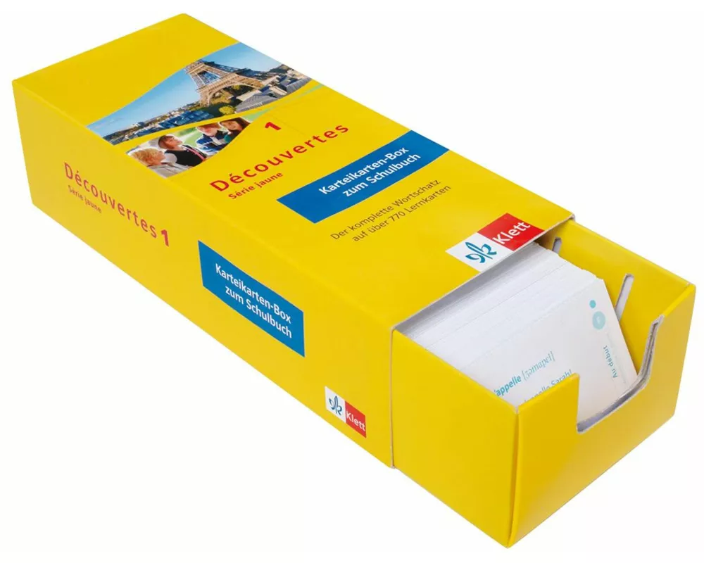 Découvertes Série jaune 1. Vokabel-Lernbox