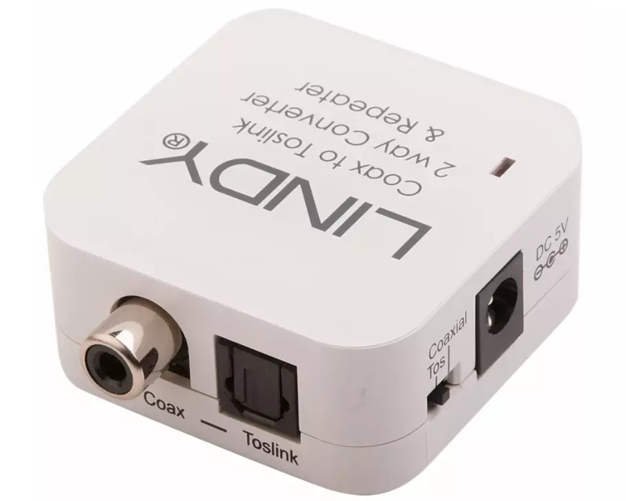 LINDY SPDIF Digital Toslink Audio Converter