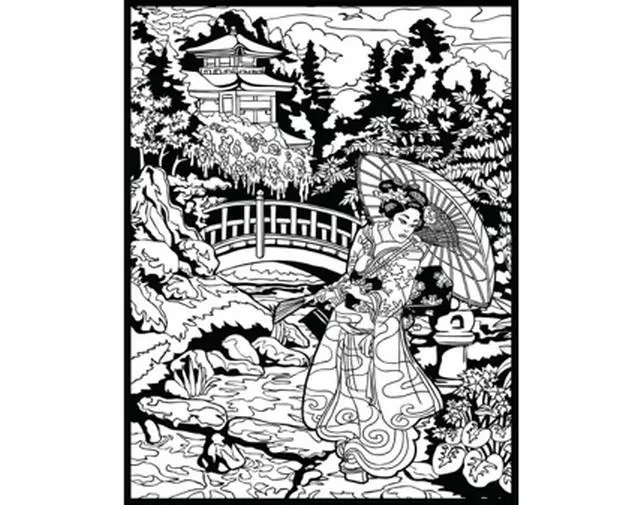 Tataruga Malset Samtbild A4, Geisha