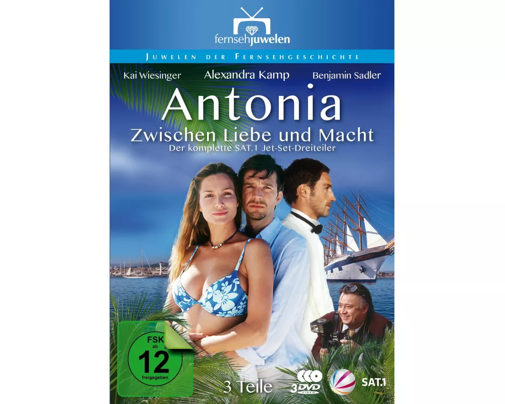 Antonia: Zwischen Liebe und Macht (3 DVDs) (Fernsehjuwelen)