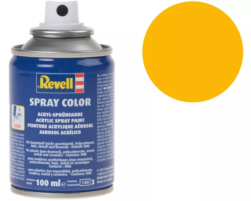 Revell Acrylspray Deckend/Matt-Senfgelb