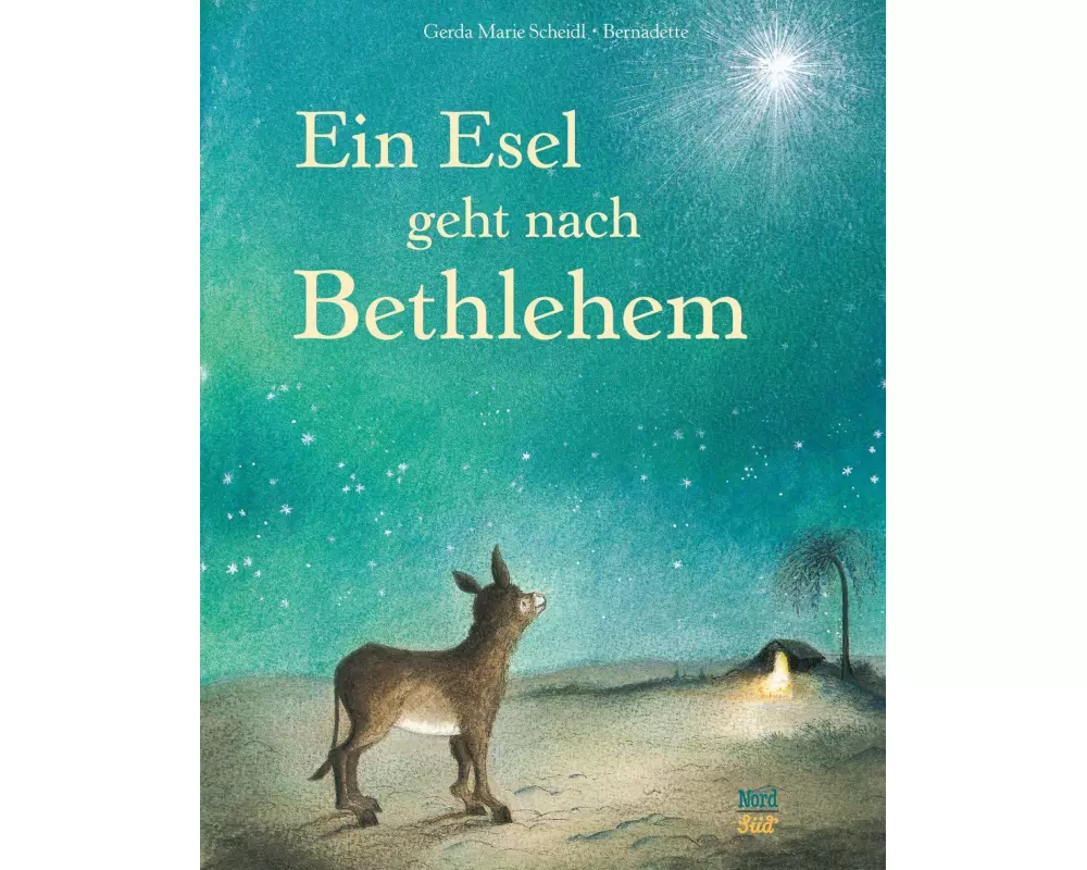 Ein Esel geht nach Bethlehem