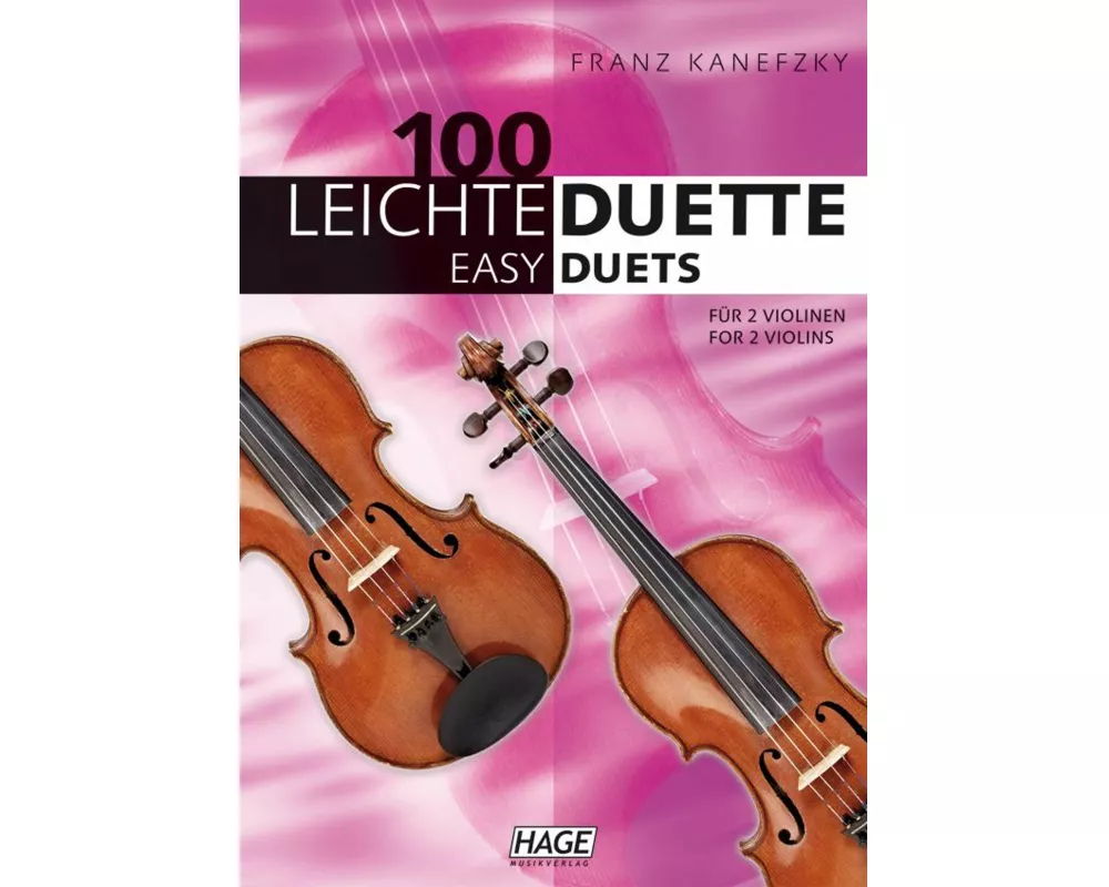 100 leichte Duette für 2 Violinen