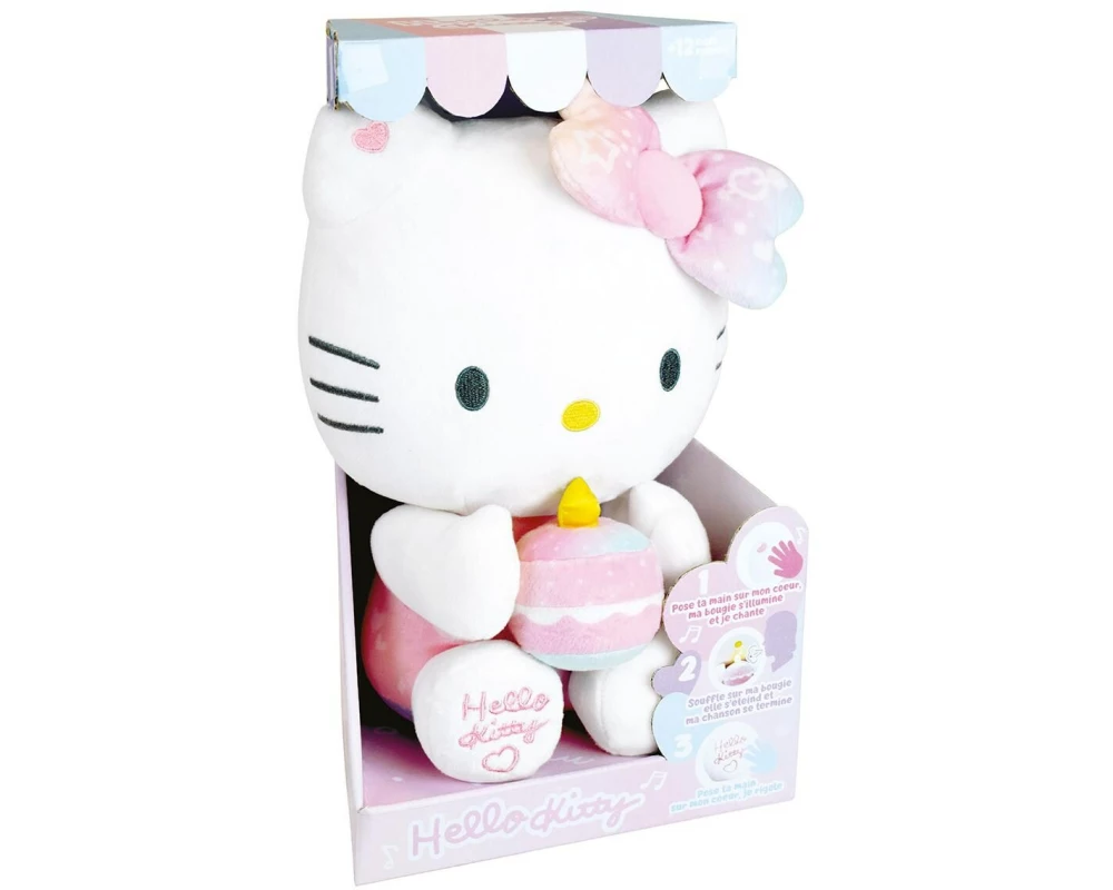 Sombo Plüsch Hello Kitty Geburtstag 26 cm