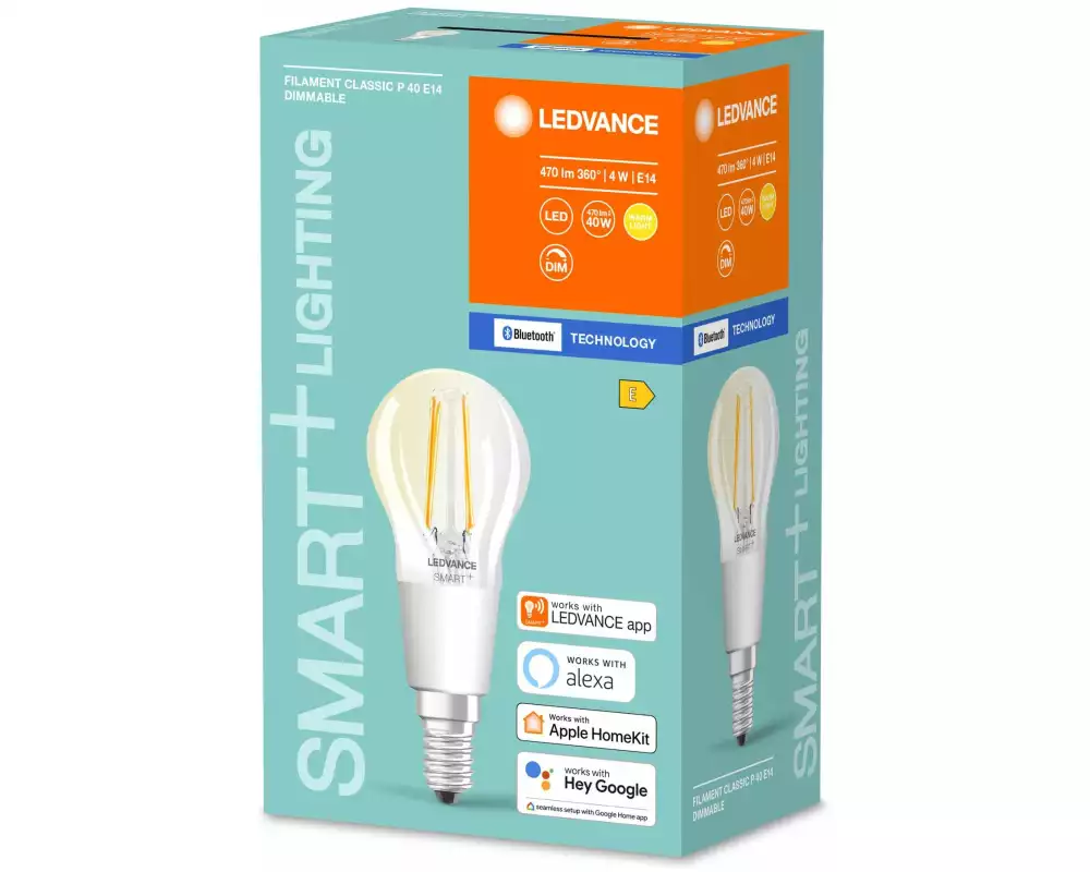 Ledvance Leuchtmittel SMART+ Mini Bulb, Filament, 4W, E14, BT