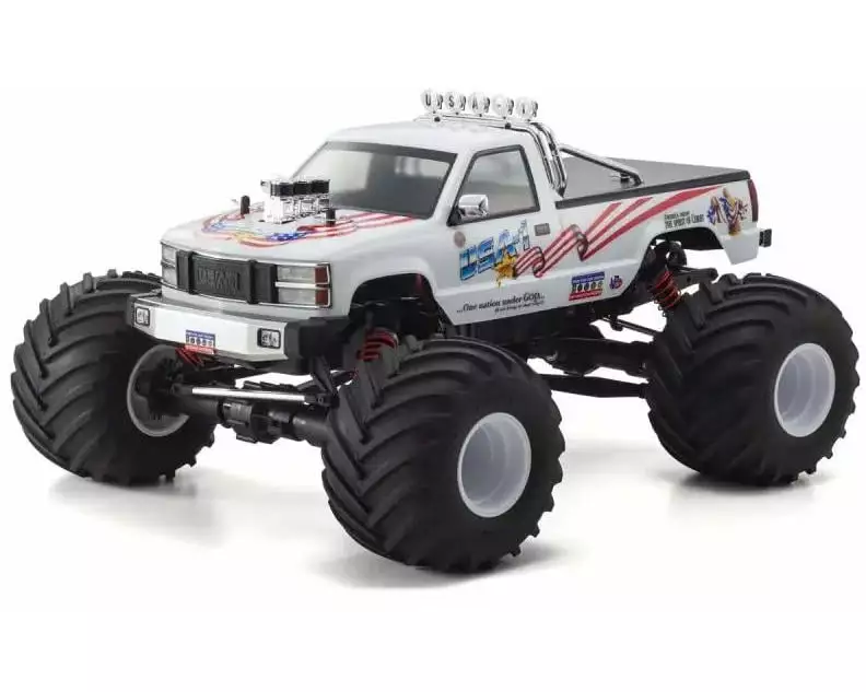 Kyosho Monster Truck USA-1 VE, 4WD ARTR, 1:8