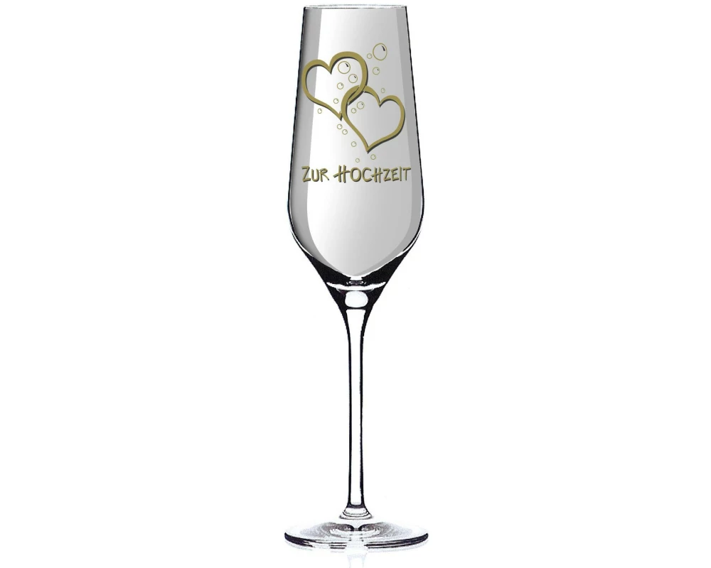Wate Sektglas zur Hochzeit
