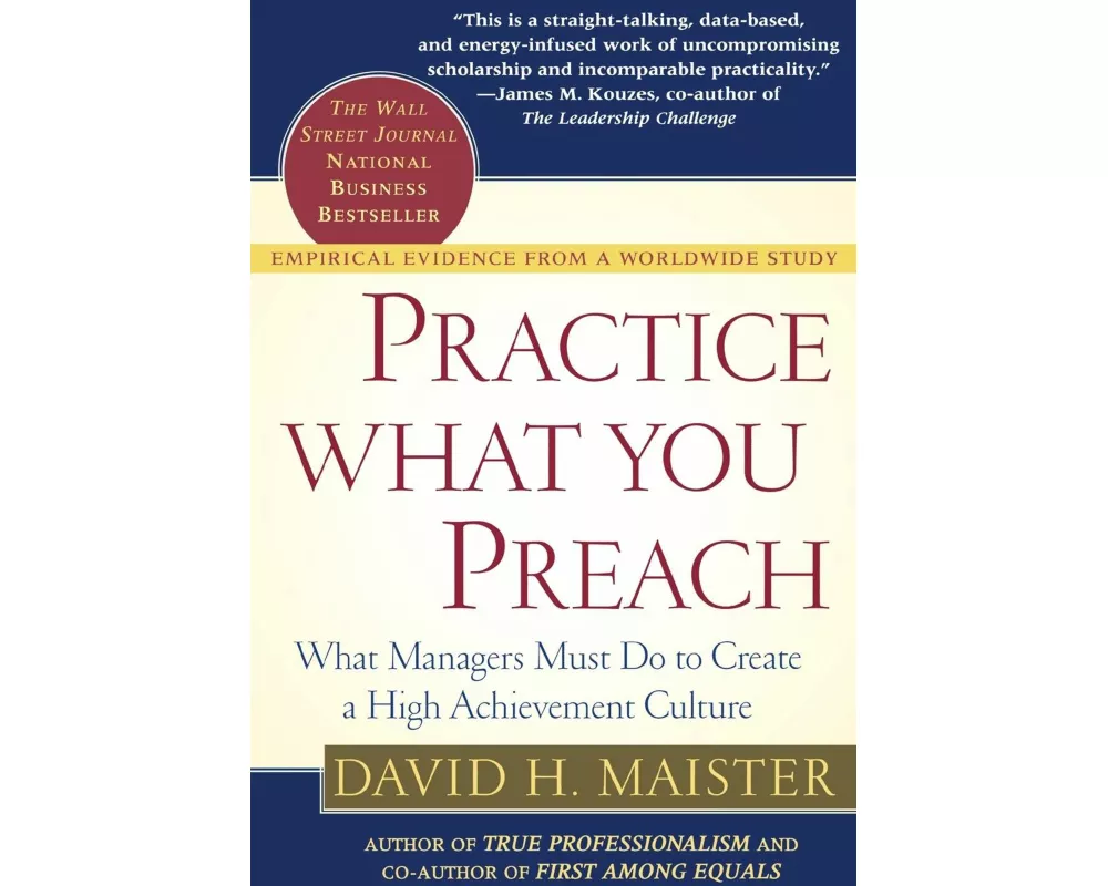 Practice What You Preach