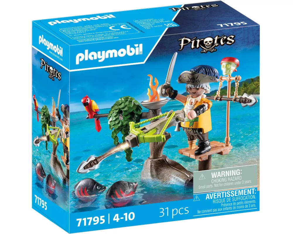 Playmobil Pirates Pirat mit Balliste 71795