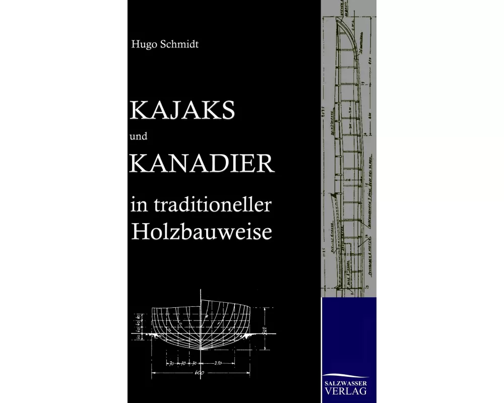 Kajaks und Kanadier in traditioneller Holzbauweise