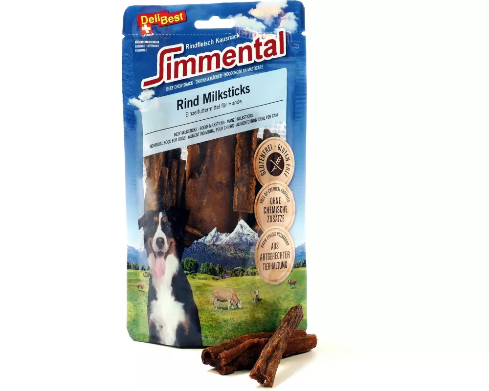DeliBest Simmental Rind Milksticks Mini 90 g