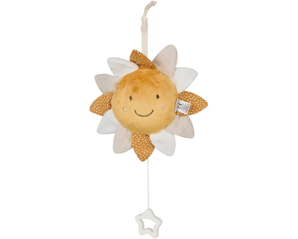 Sterntaler Spieluhr M Sonne Mattgelb