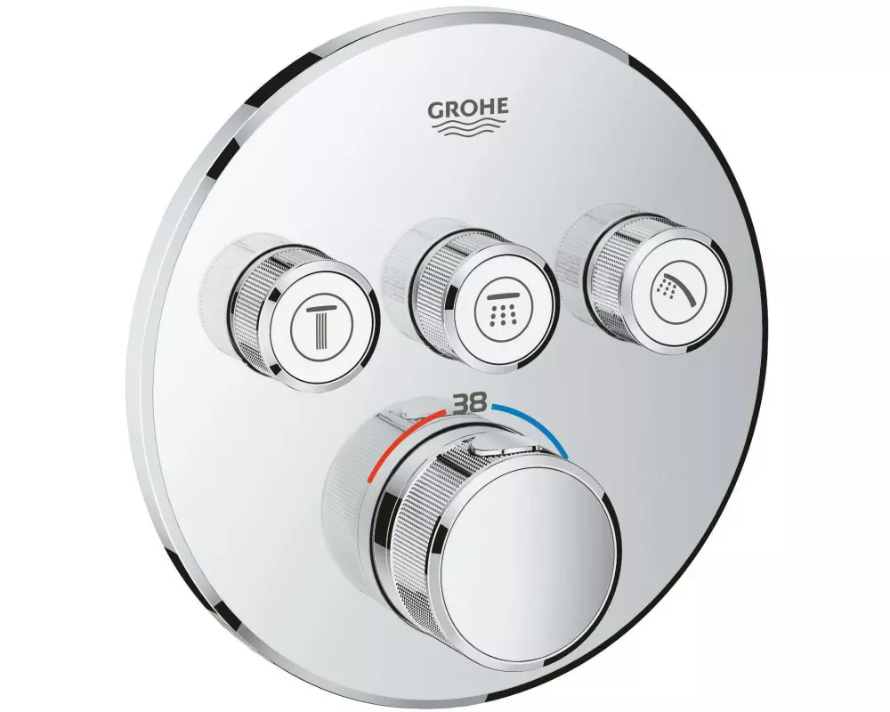 GROHE Duscharmatur Grohtherm SmartControl 43 mm, Chrom