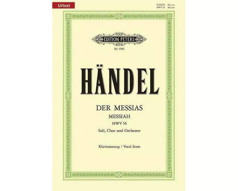 Der Messias HWV 56 / URTEXT