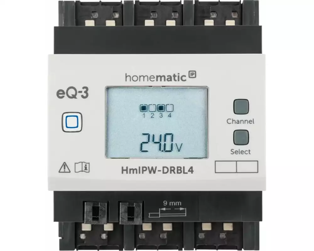 Homematic IP Wired Smart Home Wired Jalousieaktor 4-fach