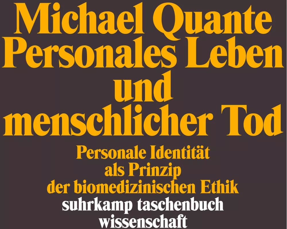 Personales Leben und menschlicher Tod