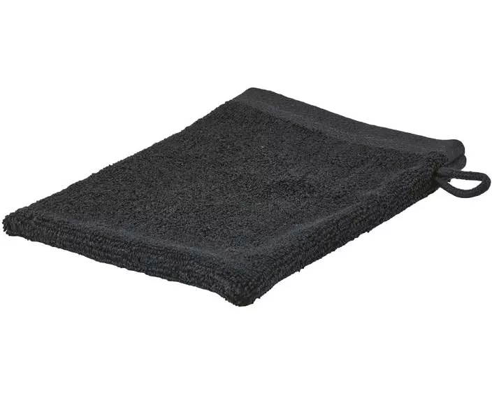 Zone Denmark Waschhandschuh Sauna 21 x 15.5 cm, Schwarz