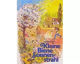 Kleine Biene Sonnenstrahl