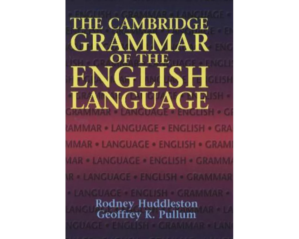 The Cambridge Grammar of the English Language
