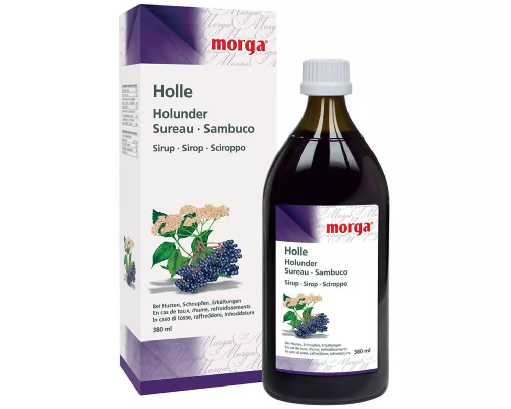 Morga Holle Holunder Hustensirup 380 ml