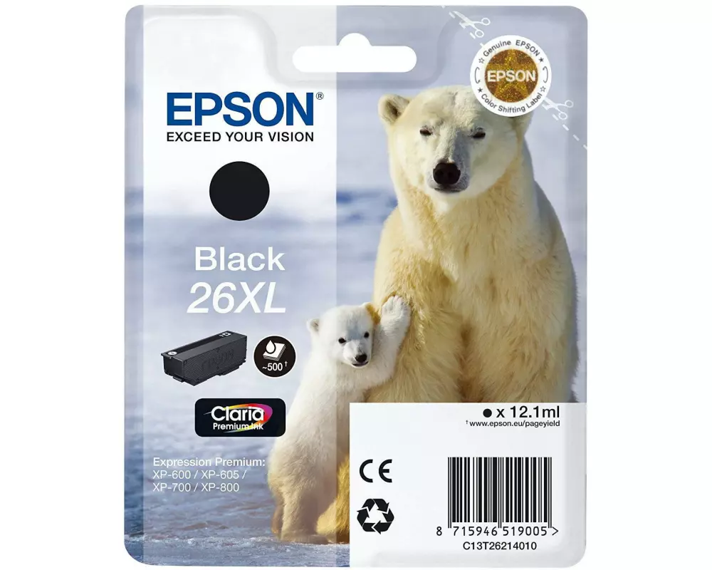 Epson Tinte T26214012 Black