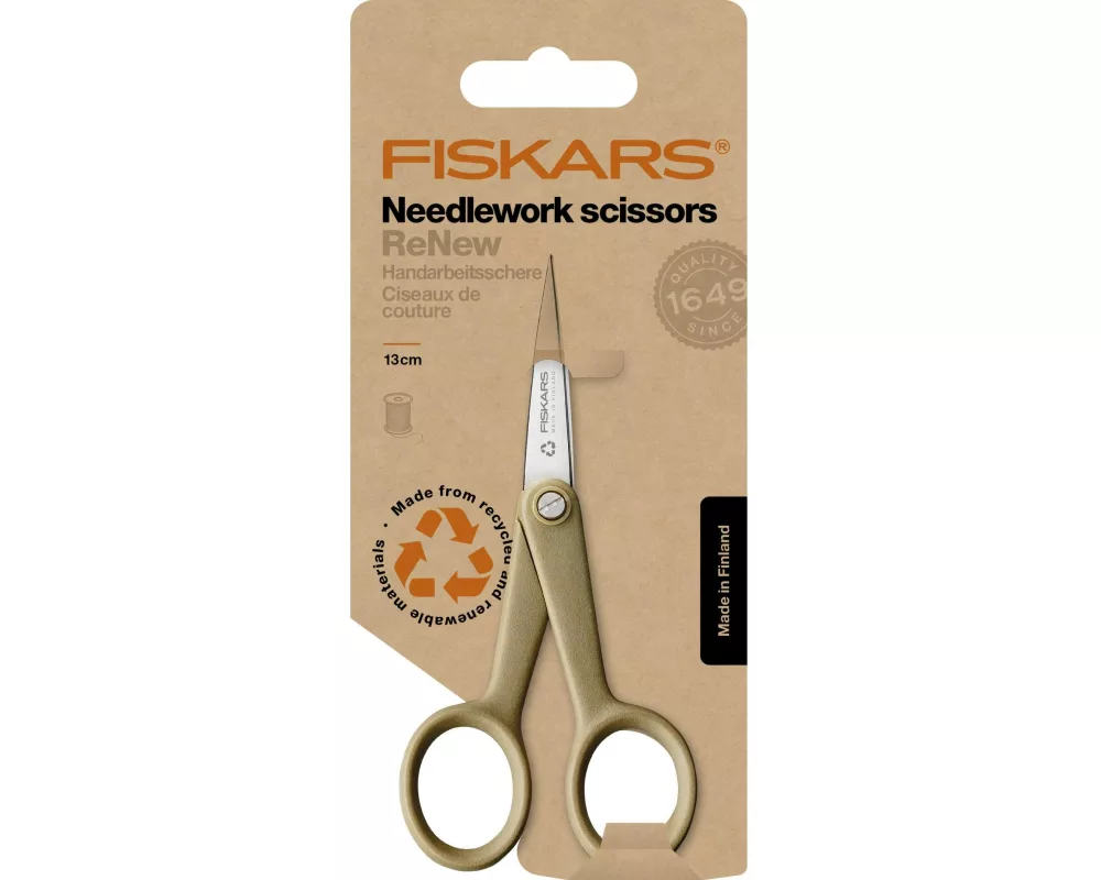Fiskars Schere ReNew 13 cm, Universal