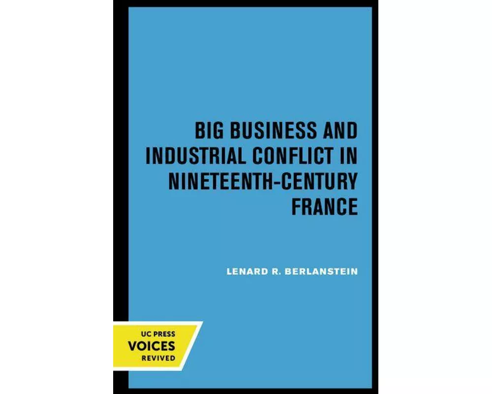 Big Business and Industrial Conflict in Nineteenth-century France