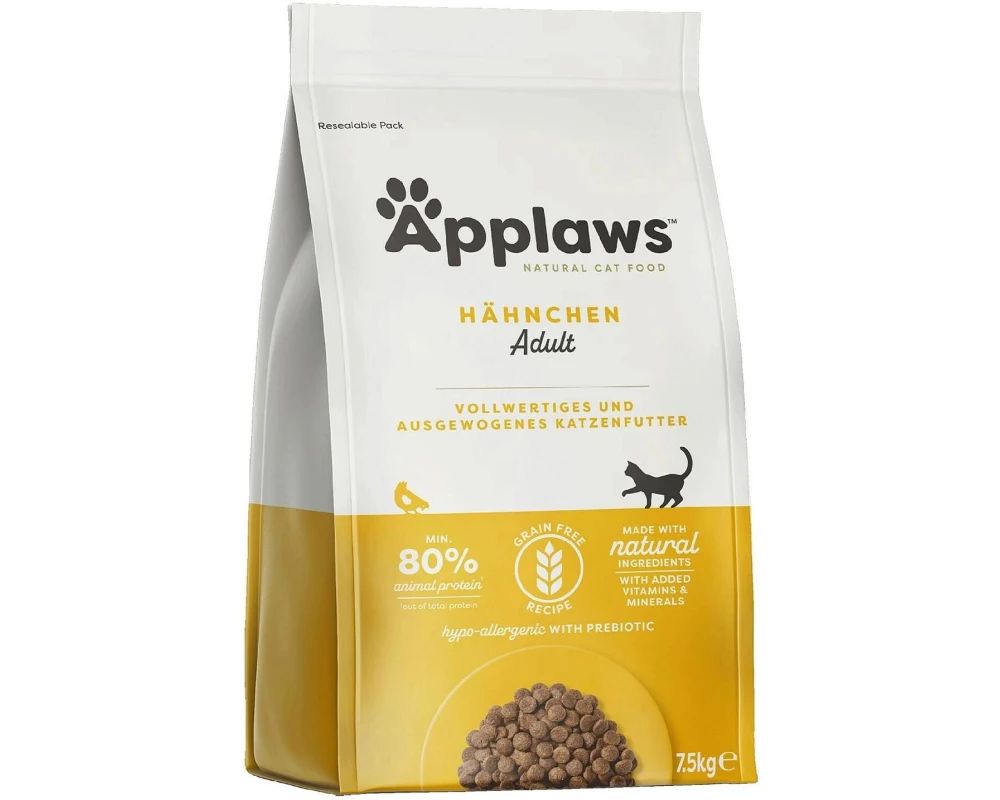 Applaws Katzen Trockenfutter Adult Huhn 7.5 kg