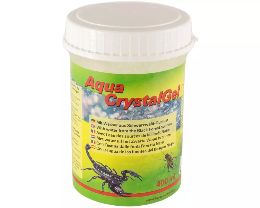 Lucky Reptile Ergänzungsfutter Aqua Crystals Gel 400 ml