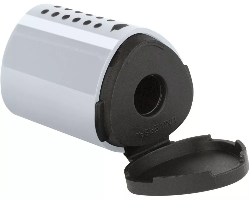 Faber-Castell Spitzer Grip 2001 Mini Manuell, Schwarz/Silber