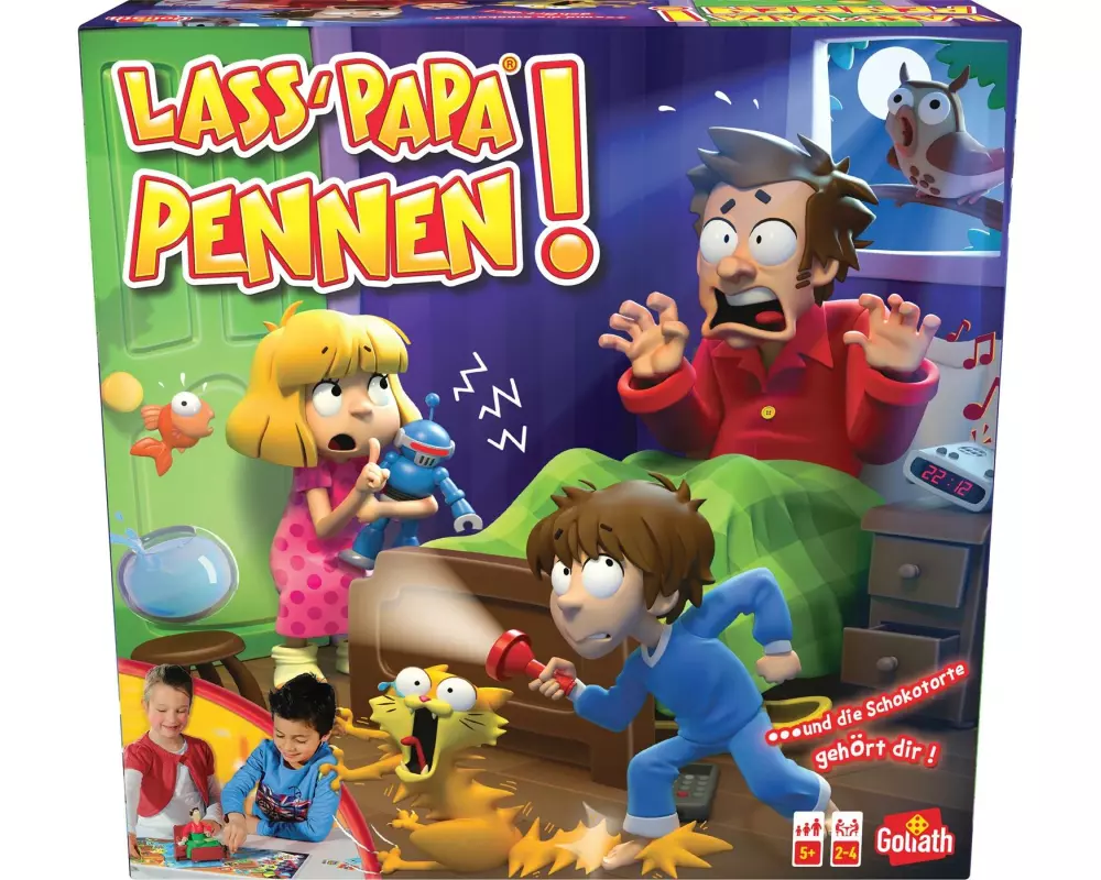 Max Bersinger Kinderspiel Lass Papa Pennen -DE-