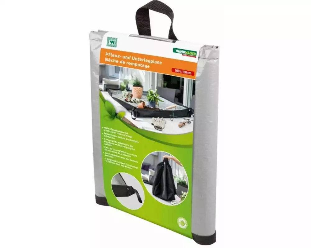 Windhager Pflanz- und Unterlegplane 150 cm x 100 cm