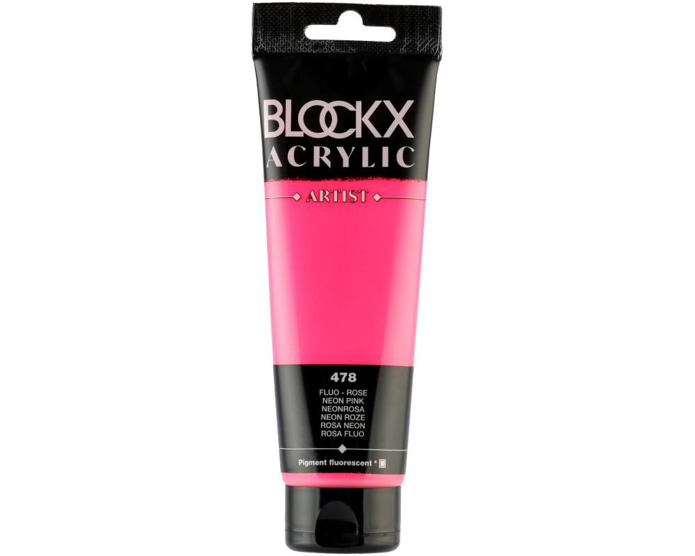 BLOCKX Acrylfarbe 120ml 60478BXC neonrosa