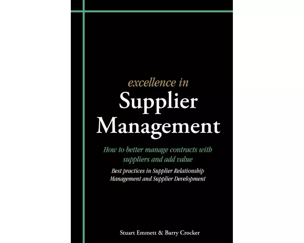 Excellence in Supplier Management