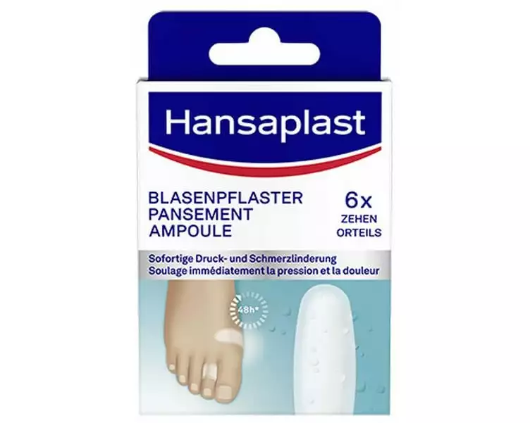 Hansaplast Blasenpflaster Klein 6 Stück