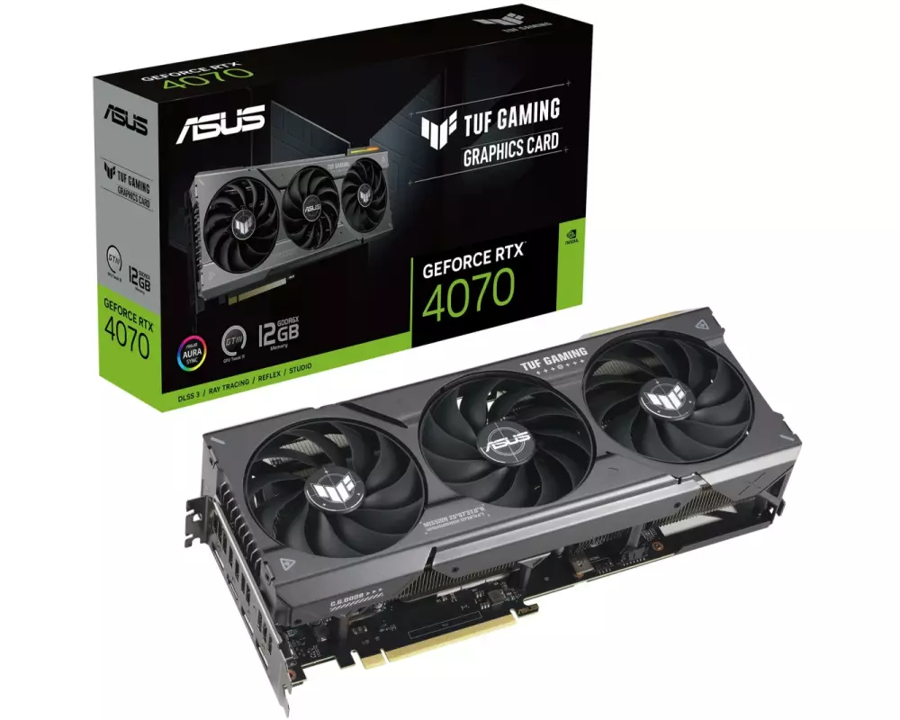 ASUS Grafikkarte TUF Gaming GeForce RTX 4070 12 GB