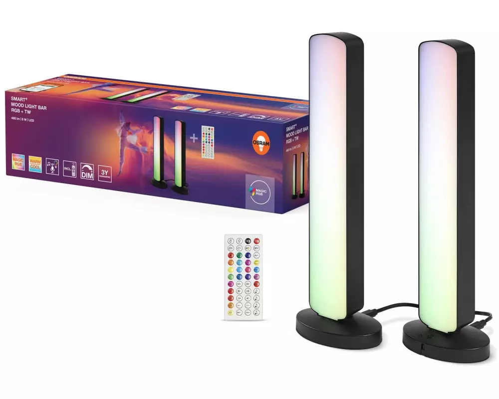 OSRAM Stehleuchte SMART+ WIFI MOOD LIGHT BAR BK
