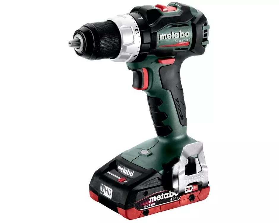 Metabo Akku-Bohrschrauber BS 18 LT BL 2 x 4.0 Ah