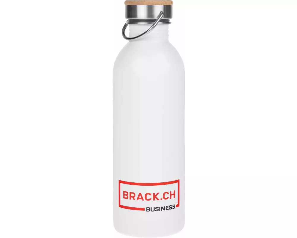 KOOR Trinkflasche Bianco Legno Nologo 1 L